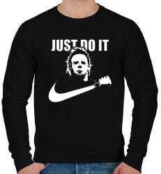 printfashion just do it Michael Myers - Férfi pulóver - Fekete (14573959)