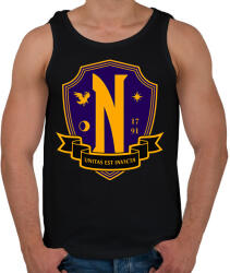 printfashion Nevermore Academy - Férfi atléta - Fekete (11448151)