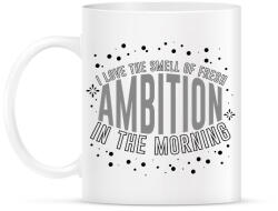 printfashion Smell of fresh ambition - Bögre - Fehér (7289287)