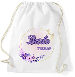 printfashion Bride team lila virágos - Sportzsák, Tornazsák - Fehér (16842563)