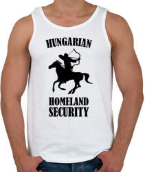 printfashion Hungarian homeland security - Férfi atléta - Fehér (7415919)