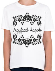 printfashion Agyfaszt kapok - Gyerek póló - Fehér (16375396)