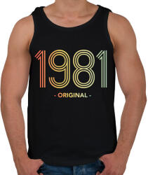 printfashion 1981 - Férfi atléta - Fekete (11985872)