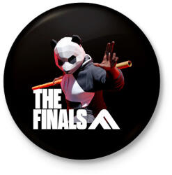 printfashion The Finals - Panda skin - Kitűző, hűtőmágnes - Fekete (14808511)