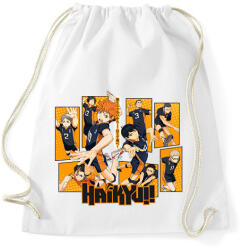 printfashion Haikyu - Sportzsák, Tornazsák - Fehér (16329722)