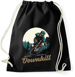 printfashion Downhill sötét alaphoz - Sportzsák, Tornazsák - Fekete (11511412)