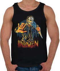 printfashion Halloween - Férfi atléta - Fekete (2957490)