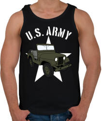printfashion Jeep - Férfi atléta - Fekete (5018931)
