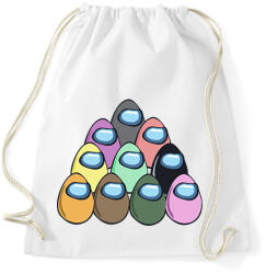 printfashion Among us - húsvéti tojások - Sportzsák, Tornazsák - Fehér (6787612)