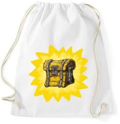 printfashion Chest - Fortnite - Sportzsák, Tornazsák - Fehér (3938200)