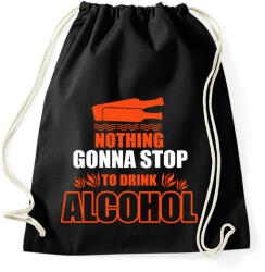 printfashion Semmi sem állíthat meg - Sportzsák, Tornazsák - Fekete (2618572)