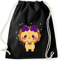 printfashion Horoszkóp-OROSZLÁN - Sportzsák, Tornazsák - Fekete (12708250)
