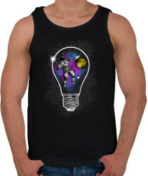 printfashion Zéró gravitáció - Férfi atléta - Fekete (5339769)