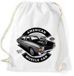 printfashion american muscle car - Sportzsák, Tornazsák - Fehér (13674823)