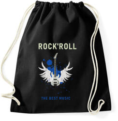 printfashion rock and roll3 - Sportzsák, Tornazsák - Fekete (1565950)