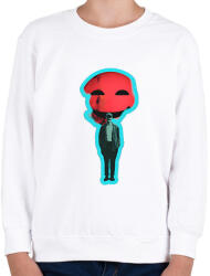 printfashion DSL Cloud Smiley #5 - Gyerek pulóver - Fehér (15986930)