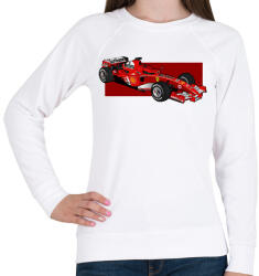printfashion Schumacher - Női pulóver - Fehér (10903209)