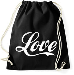 printfashion Love - Sportzsák, Tornazsák - Fekete (1075064)