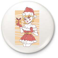 printfashion Télanyó - Kitűző, hűtőmágnes - Fehér (11429522)