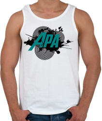 printfashion apa hős - Férfi atléta - Fehér (6137228)
