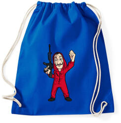 printfashion A nagy pénzrablás - Sportzsák, Tornazsák - Bright royal (2524431)