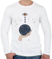 printfashion Könnyes varázs - Férfi hosszú ujjú póló - Fehér (6279162)