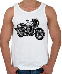printfashion motor - Férfi atléta - Fehér (8308294)