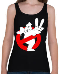 printfashion Ghostbusters - Női atléta - Fekete (2409951)