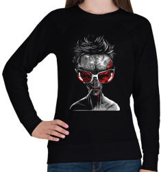 printfashion Az idegen - Női pulóver - Fekete (2380186)
