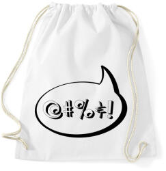 printfashion agrrr-black - Sportzsák, Tornazsák - Fehér (778567)