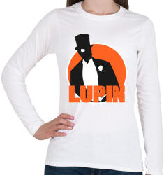 printfashion Lupin - Női hosszú ujjú póló - Fehér (5051697)