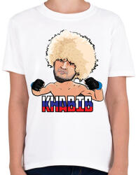 printfashion Nurmagomedov - Gyerek póló - Fehér (2277098)