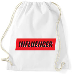 printfashion Influencer - Sportzsák, Tornazsák - Fehér (2119351)