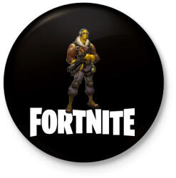 printfashion Fortnite #7 - Kitűző, hűtőmágnes - Fekete (3095620)