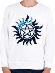 printfashion Supernatural (Odaát) - Gyerek pulóver - Fehér (16303641)