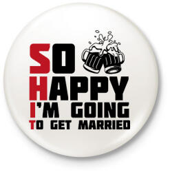 printfashion Shit - legénybúcsú - Kitűző, hűtőmágnes - Fehér (13156224)