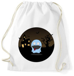 printfashion Szellem - Sportzsák, Tornazsák - Fehér (329770)