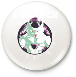 printfashion Dragonball - Dermesztő - Kitűző, hűtőmágnes - Fehér (15861717)