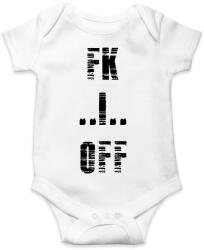 printfashion FK OFF - Baba Body - Fehér (1328987)