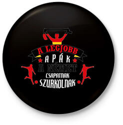 printfashion Német csapat - Kitűző, hűtőmágnes - Fekete (10859252)