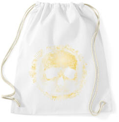 printfashion Koponya - Sportzsák, Tornazsák - Fehér (4075161)