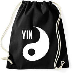 printfashion Yin Yang - Yin - Sportzsák, Tornazsák - Fekete (6993701)
