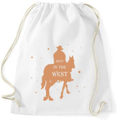 printfashion Best in the west - Sportzsák, Tornazsák - Fehér (7499772)