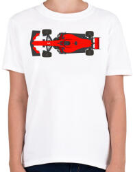 printfashion F1 Ferrari - Gyerek póló - Fehér (13969705)