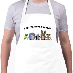 printfashion Kisvakond - BFF - Kötény - Fehér (4915202)