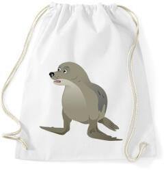 printfashion Fóka - Sportzsák, Tornazsák - Fehér (12017744)