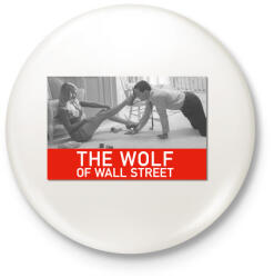 printfashion The wolf of wall street - Kitűző, hűtőmágnes - Fehér (3078317)