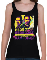 printfashion Bedbojsz - Vácsigonadú - Női atléta - Fekete (14821433)