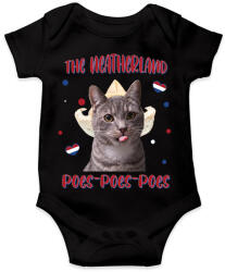 printfashion Cicc-cicc - The Neatherland - Baba Body - Fekete (7585352)