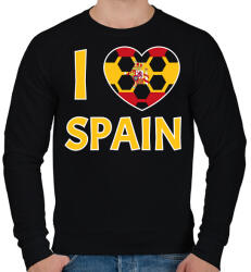 printfashion I love Spain - Férfi pulóver - Fekete (10788214)